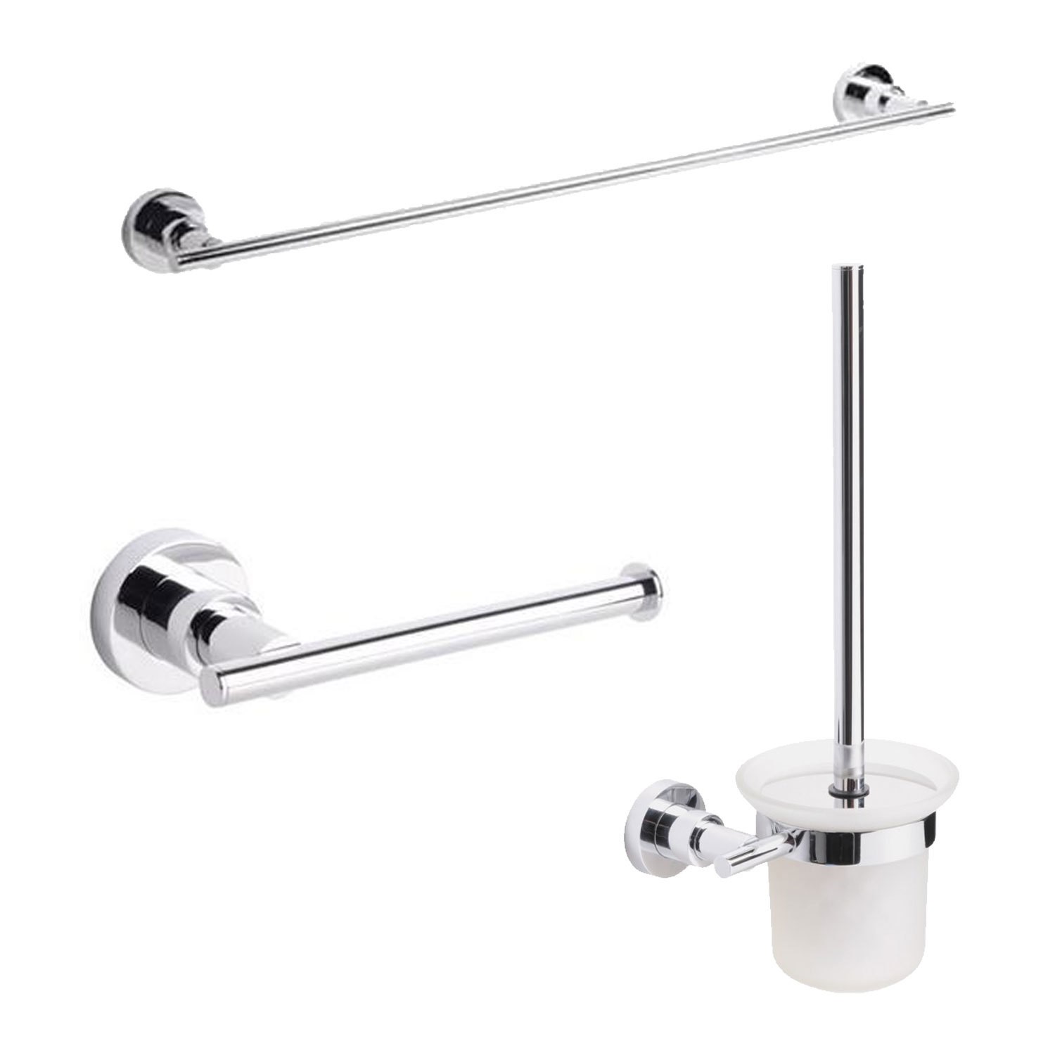 3 Piece Bathroom Accessory Pack Better Bathrooms