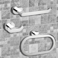 Floe 3 Piece Bathroom Accessory Pack 