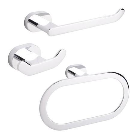 Floe 3 Piece Bathroom Accessory Pack 