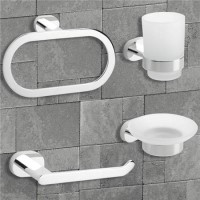 Floe 4 Piece Bathroom Accessory Pack