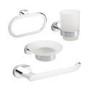 Floe 4 Piece Bathroom Accessory Pack