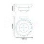 Floe 4 Piece Bathroom Accessory Pack