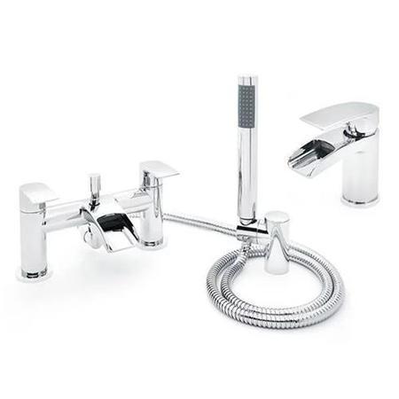 Sino Bath Shower Mixer and Waterfall Basin Tap Pack 