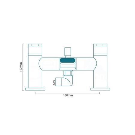 Mara Bath Shower Mixer and Waterfall Basin Tap Pack