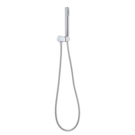Rina Round Shower Handset with Wall Outlet & Hose
