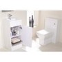 400mm Vanity Basin Unit - Single Door White - TD Range
