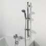 Alfa Bath Shower Mixer with Slide Rail Kit