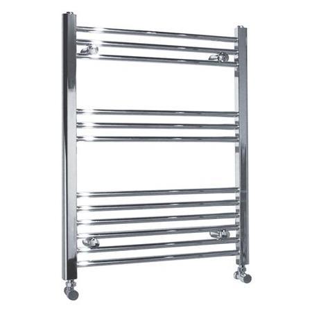 500 x 760 Beta Heat Electric Straight Chrome Heated Towel Rail
