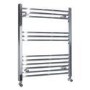 500 x 760 Beta Heat Electric Straight Chrome Heated Towel Rail