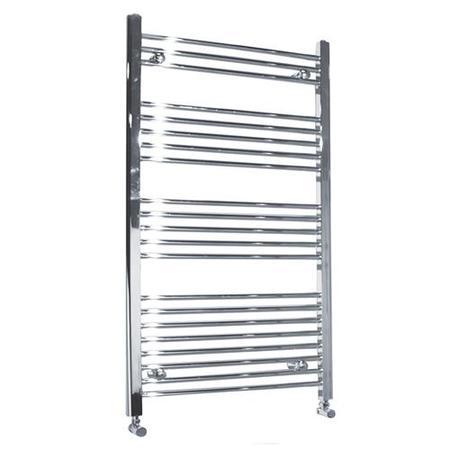 600 x 1150 Beta Heat Electric Straight Chrome Heated Towel Rail