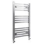 450 x 800 Beta Heat Electric Square Chrome Heated Towel Rail