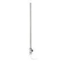 450 x 800 Beta Heat Electric Square Chrome Heated Towel Rail