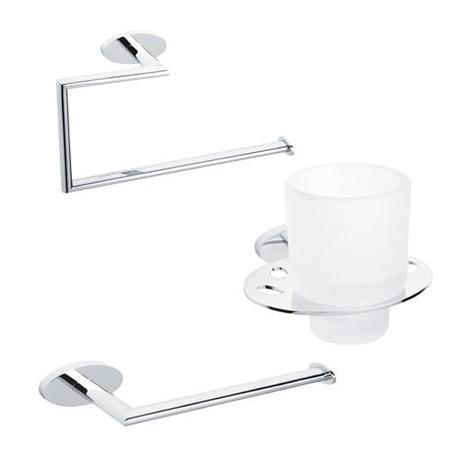 Polar 3 Piece Bathroom Accessory Pack