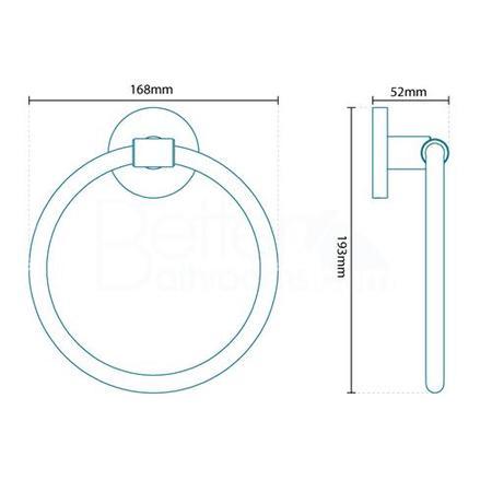 Classic 4 Piece Bathroom Accessory Pack