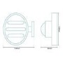 Classic 4 Piece Bathroom Accessory Pack