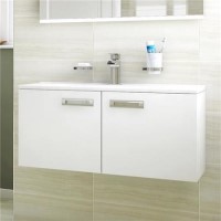Aspen Compact 800 Wall Mounted 2 Door Vanity Unit