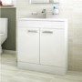 Aspen Compact 700 Floor Mounted 2 Door Vanity Unit