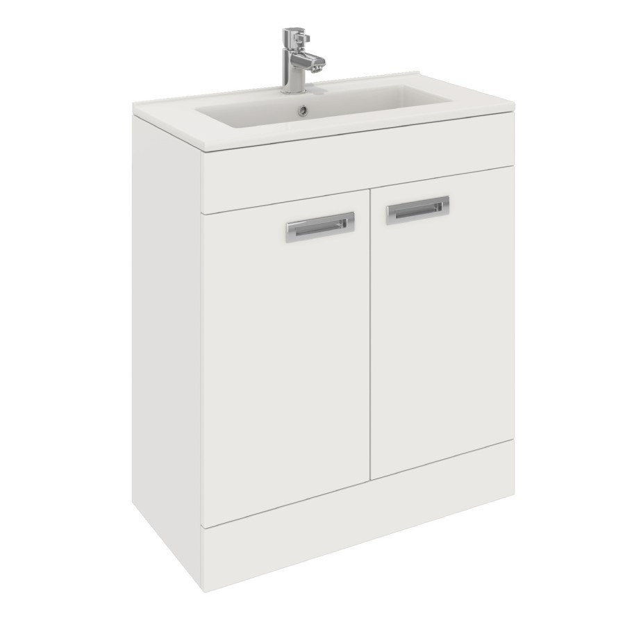 Aspen Compact 700 Floor Mounted 2 Door Vanity Unit