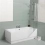 Tabor 1800 x 800 Shower Bath-Right Hand Bath with Double Screen 