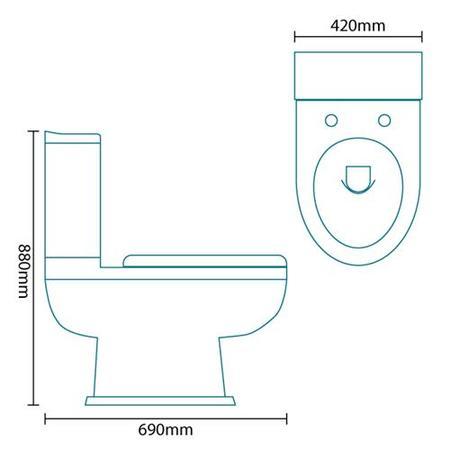 Belfast Close Coupled Traditional Toilet and Seat