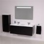 Barcelona 1200 Black Vanity Unit