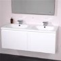 Barcelona 1200 White Vanity Unit