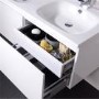Barcelona 1200 White Vanity Unit