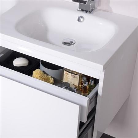 Barcelona 1200 White Vanity Unit