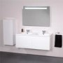 Barcelona 1200 White Vanity Unit
