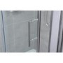 Aquafloe 6mm 1200 Bow Sliding Shower Door with Tray