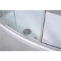Aquafloe 6mm 1200 Bow Sliding Shower Door with Tray