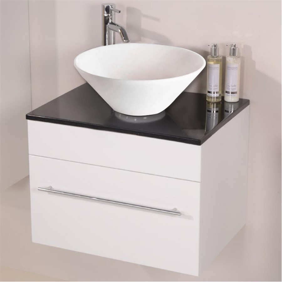 Aspen 600mm  Black Sparkle Lucia Vanity Set