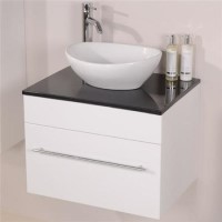 Aspen 60 Black Sparkle Shell Vanity Set