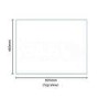 600mm Wall Hung Bathroom Cabinet - Walnut Single Drawer Unit - Aspen Range