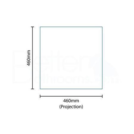 750mm Wall Hung Storage Unit - Walnut Single Drawer Unit - Aspen Range