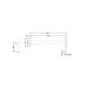 Fixed 200mm Apron Shower Head & Ceiling Arm 