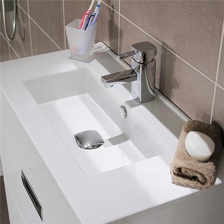 Aspen Compact 600 Wall Mounted 1 Drawer Vanity Unit