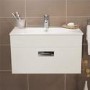 Aspen&trade; Compact 700 Wall Mounted 1 Drawer Vanity Unit