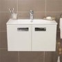 Aspen Compact 700 Wall Mounted 2 Door Vanity Unit