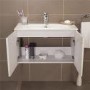 Aspen Compact 700 Wall Mounted 2 Door Vanity Unit
