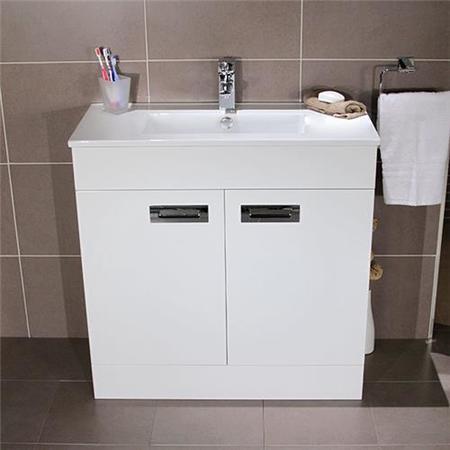 Aspen Compact 800 Floor Mounted 2 Door Vanity Unit