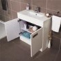 Aspen Compact 800 Floor Mounted 2 Door Vanity Unit