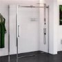 Shower Enclosure Left Hand 1400mm with Side Panel 800mm - 10mm Glass - Trinity Premium Range