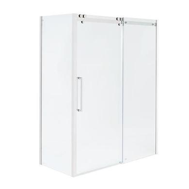 Shower Enclosure Left Hand 1400mm with Side Panel 800mm - 10mm Glass - Trinity Premium Range