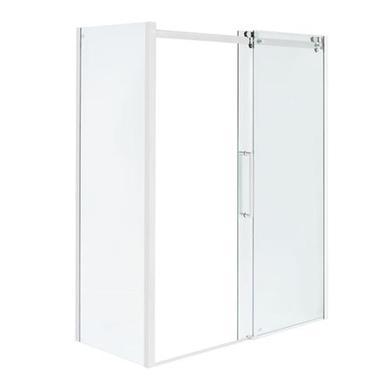 Shower Enclosure Left Hand 1400mm with Side Panel 800mm - 10mm Glass - Trinity Premium Range