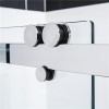 1400 x 760 Sliding Shower Enclosure - Left Hand 10mm Easy Clean Glass -Trinity Range