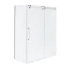 Shower Enclosure Left Hand 1400mm with Side Panel 760mm - 10mm Glass - Trinity Premium Range
