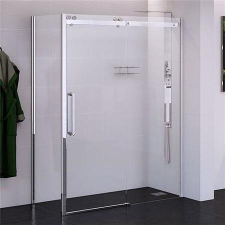 1700 x 900 Sliding Shower Enclosure- Left Hand 10mm Easy Clean Glass- Trinity Range