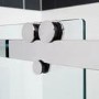 Sliding Shower Enclosure Left Hand 1600 x 760mm - 10mm Glass - Trinity Range