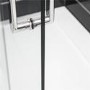 Sliding Shower Door Left Hand 1600mm - 10mm Glass - Trinity Premium Range